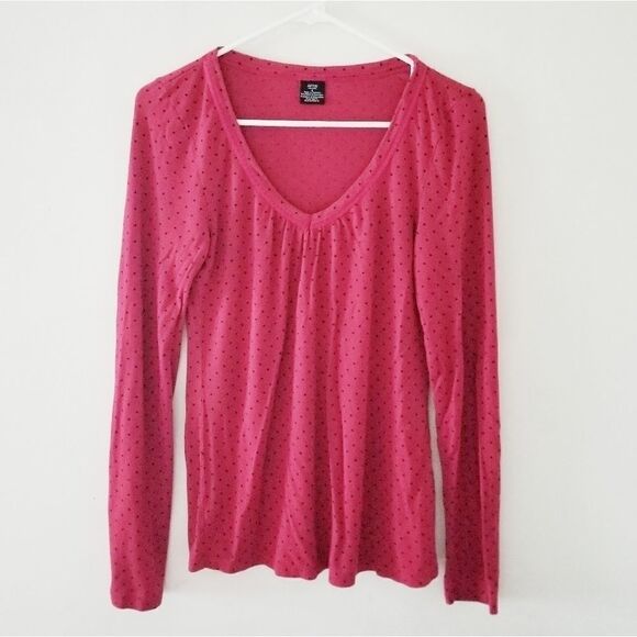 Apt 9 Red pajama set polka dot pattern. - Picture 1 of 3